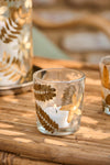Ib Laursen Stage t/fyrfadslys m/blomster og blade i glas | Ib Laursen | Køb online hos Moster D – Hurtig levering