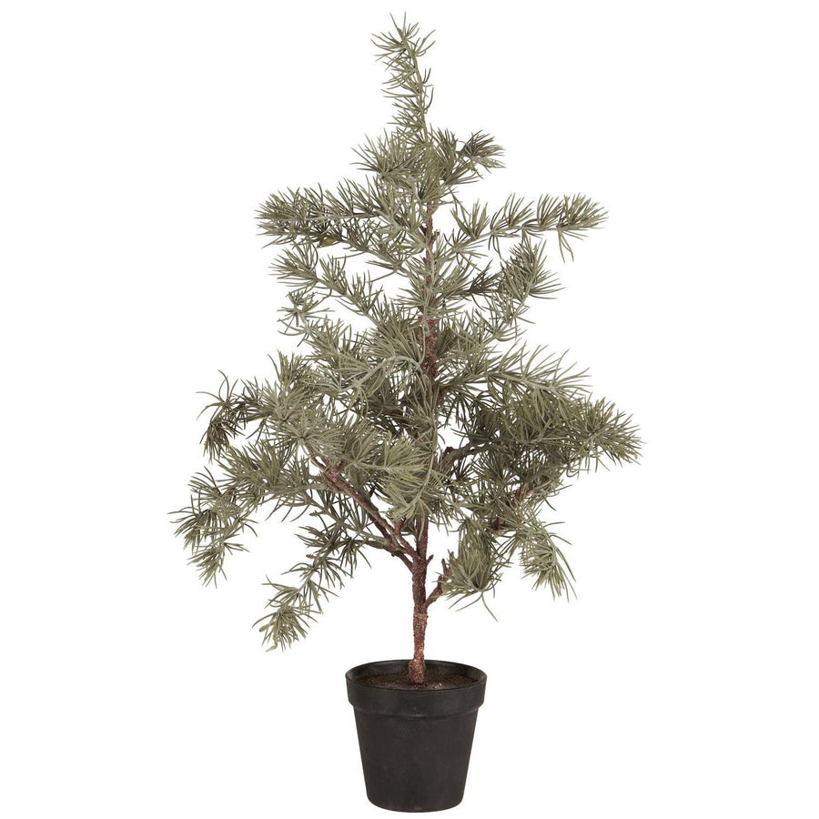 Ib Laursen Kunstig Cedertræ i Potte - 60 cm