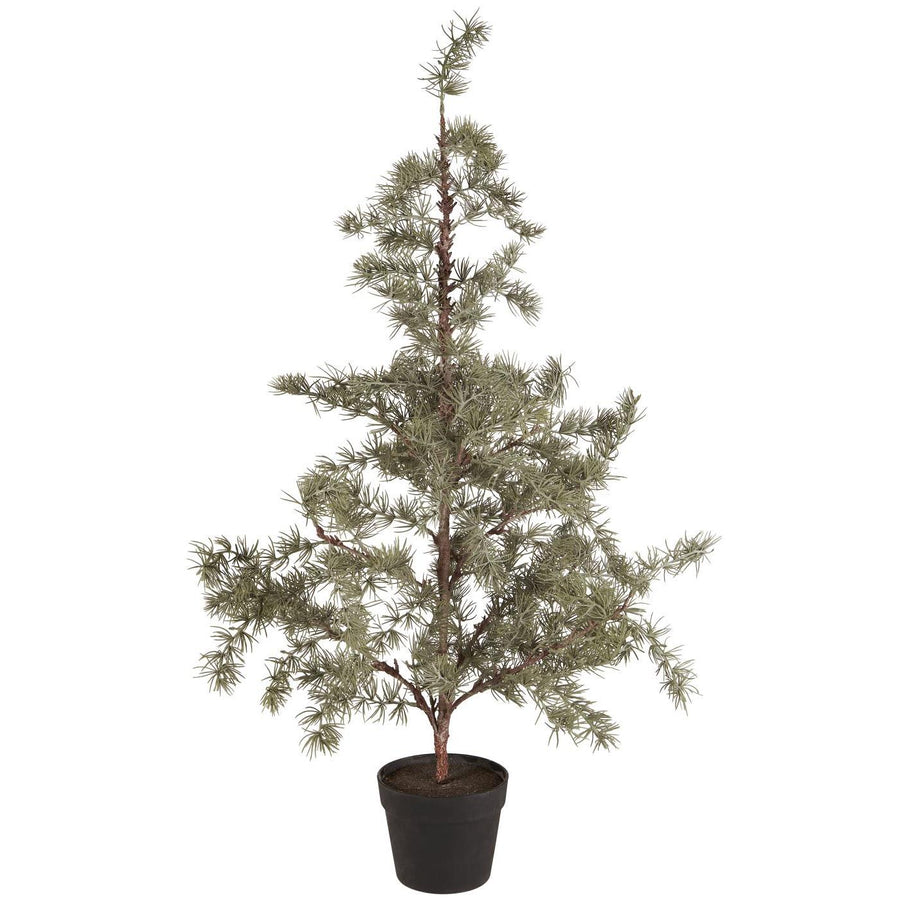 Ib Laursen Kunstig Cedertræ i Potte - 105 cm