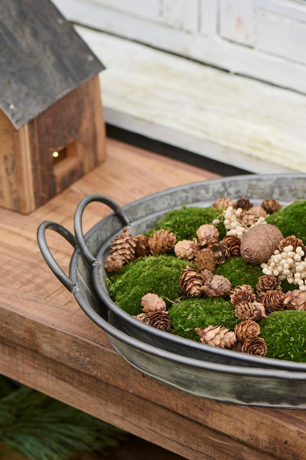 Ib Laursen Urban Garden Ovalt Fad m/Greb - Stor