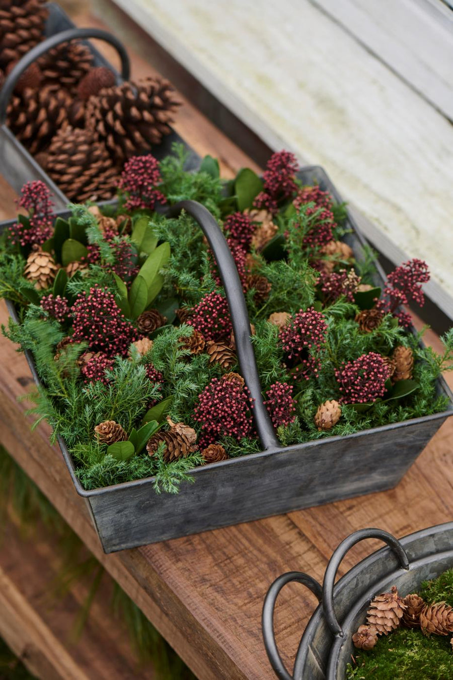 Ib Laursen Urban Garden Kurv m/ Hank - Stor