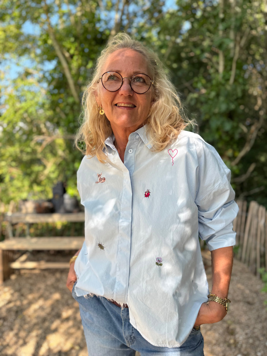 Nümph Tenja Shirt - Floaty Blue
