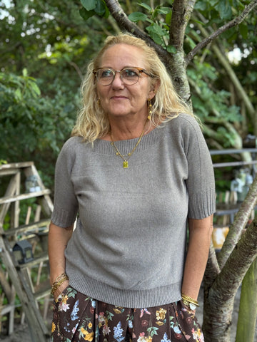 Marta du château Costanza Knit - Fango Melange