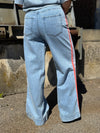 Nümph Malaga HR Wide Jeans - Light Blue Denim
