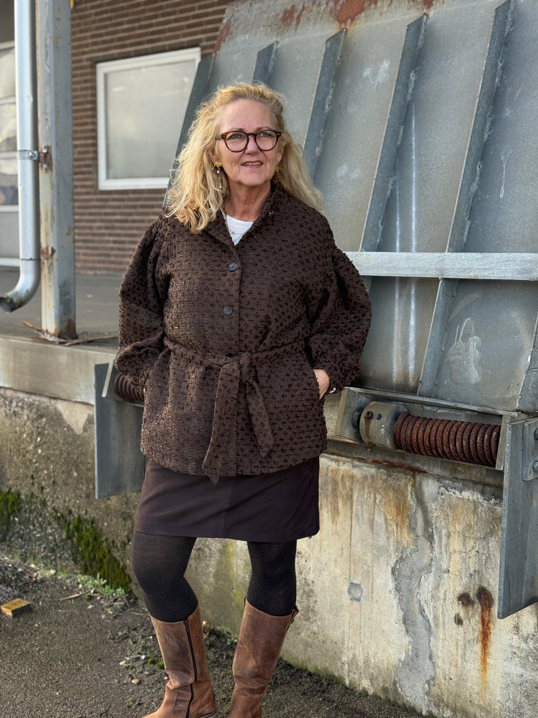 Costa Mani Oscar Jacket - Choco