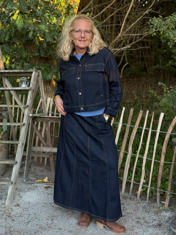 Culture Bobbie Denim Skirt - Rinse Wash (PRE-ORDRE SEPTEMBER)