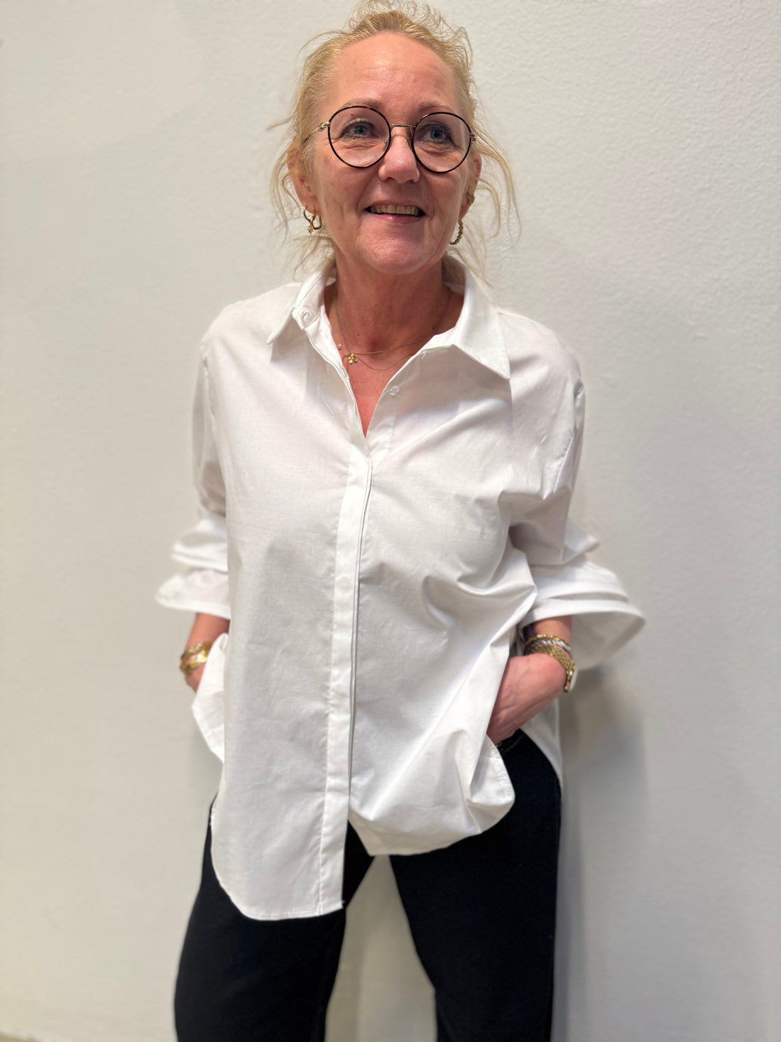 Costa Mani Sweet Pea Shirt - White