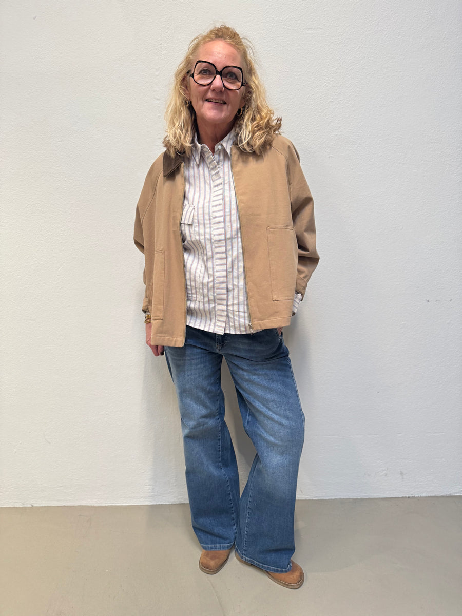 Isay Como New Wide Jeans - Mid Denim Wash