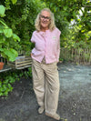 Nümph Hilme Barrel Pants - Silver Mink