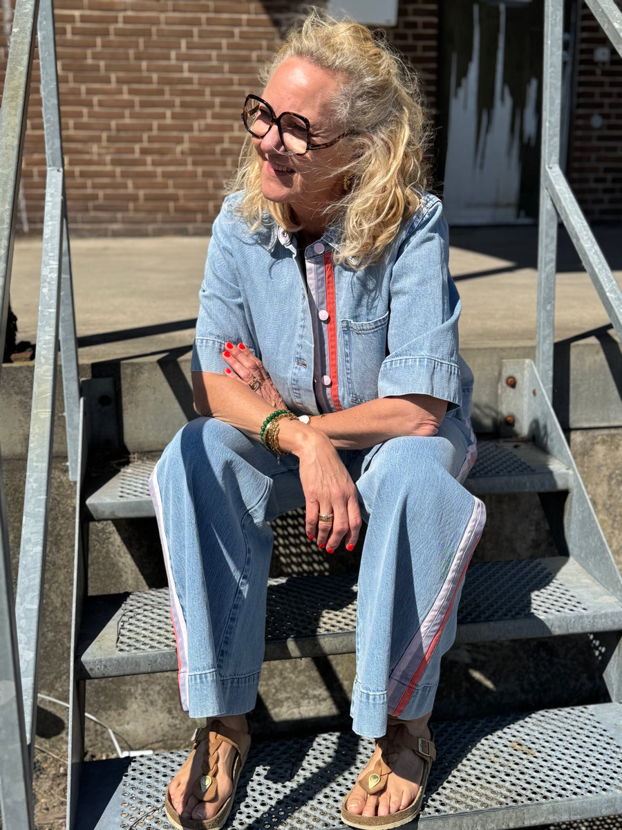 Nümph Malaga Shirt - Light Blue Denim