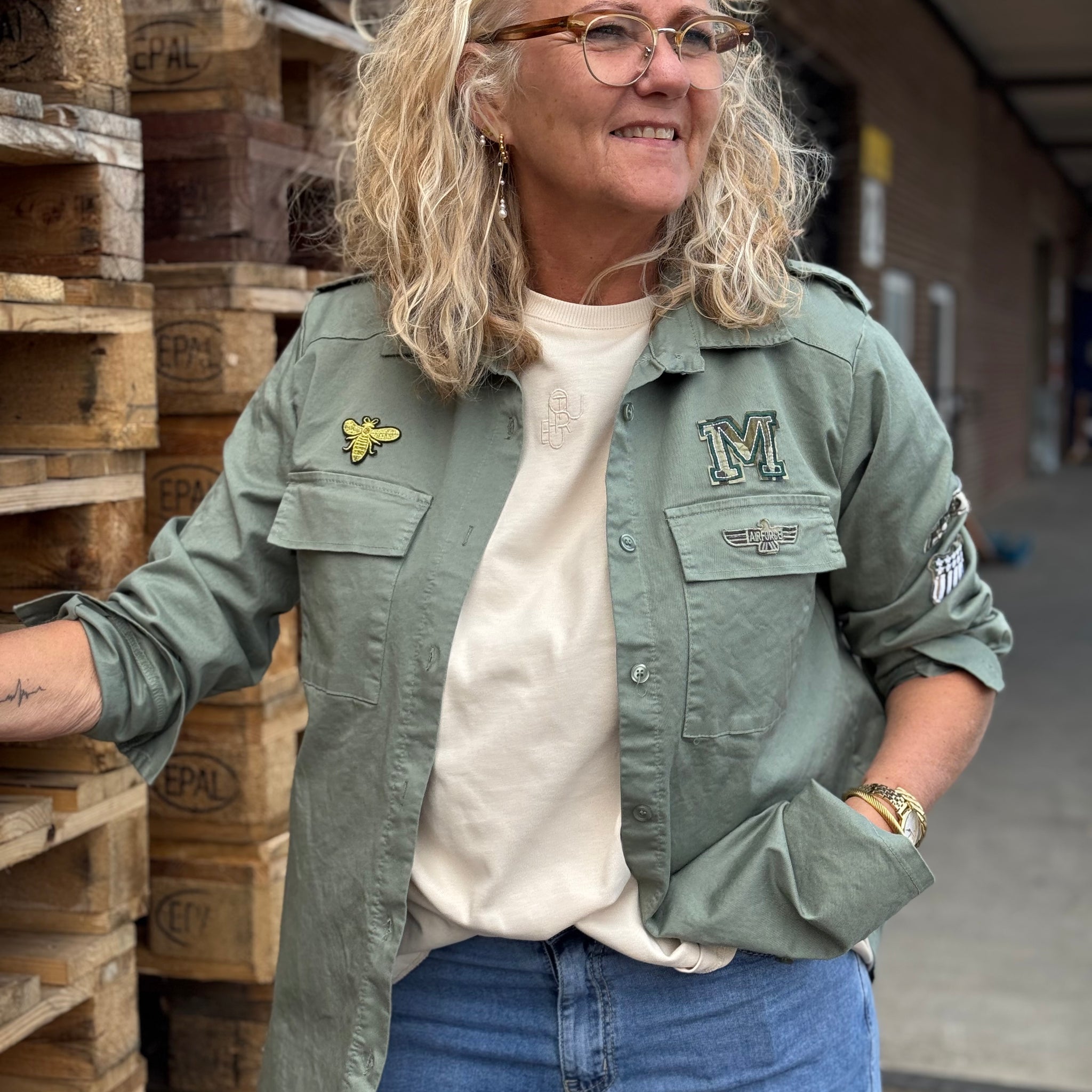 Marta du château Millie Jacket - Military