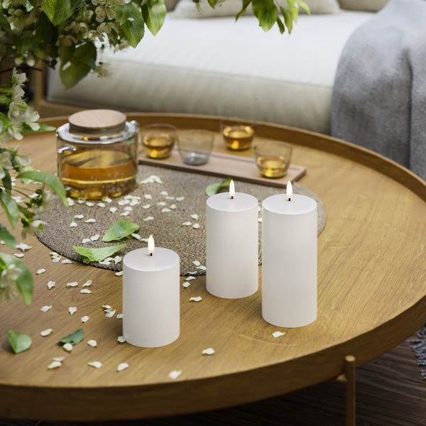 Delight 3-PaK Udendørs LED-lys inkl fjernbetjening - Hvid