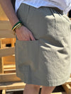 Culture Bendine Skirt - Dusky Green
