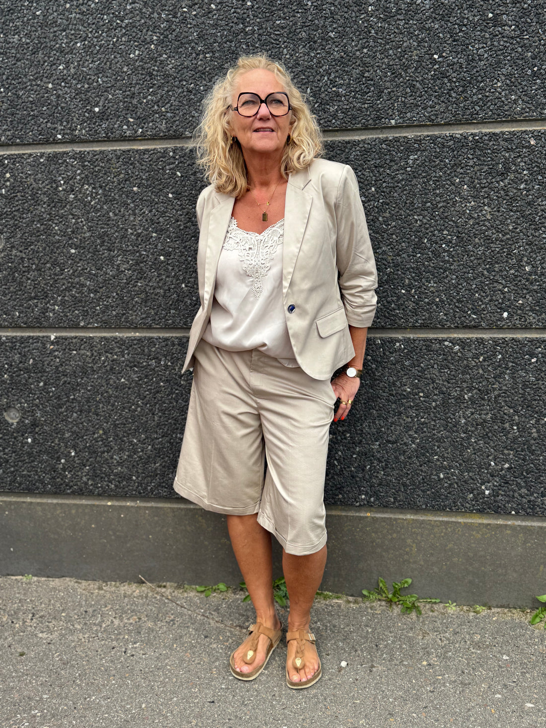 Cream Anna Top - Perfectly Pale