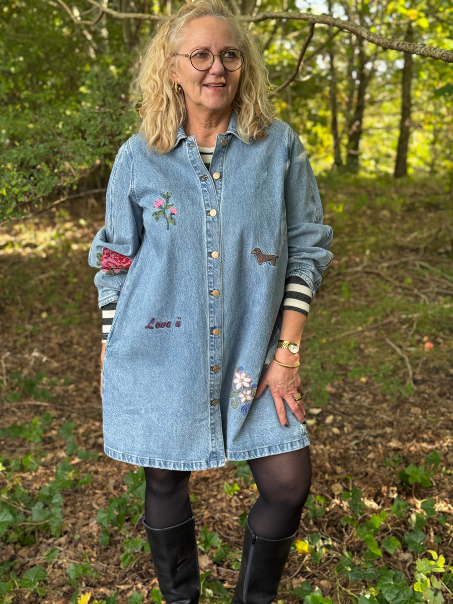 Nümph Denma Dress - Medium Blue Denim