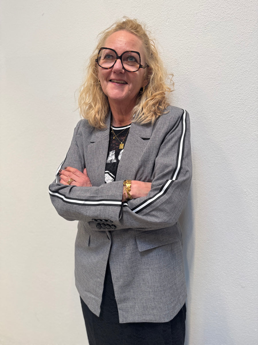 Kaffe Ramona Blazer - Grey Melange