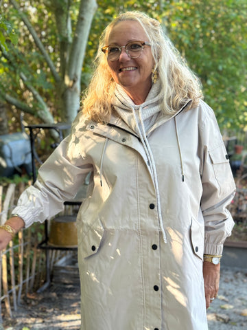 Kaffe Ennie Coat - Feather Gray
