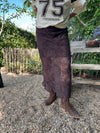 Kaffe Cornelia Skirt - Coffee Bean
