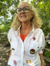 Nümph Badge Shirt - Bright White