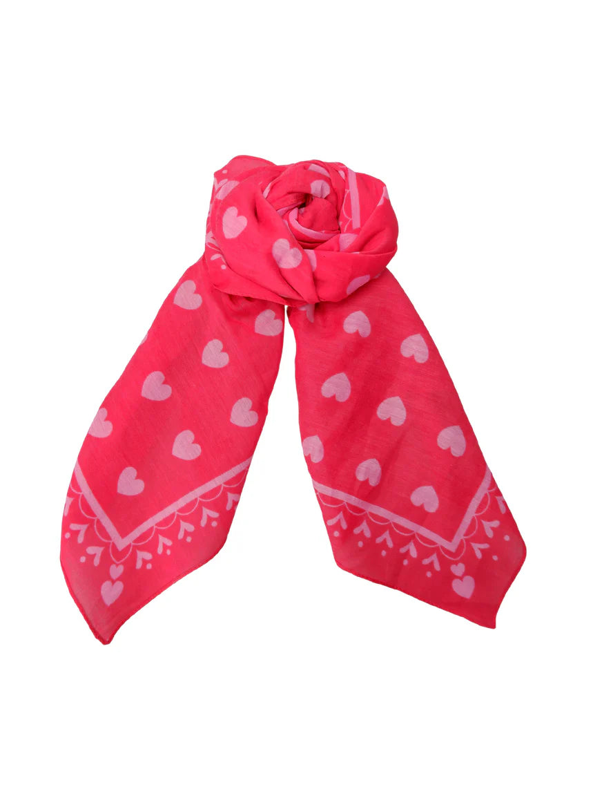 Black Colour Claudia Love Mini Scarves | Black Color | Køb online hos Moster D – Hurtig levering