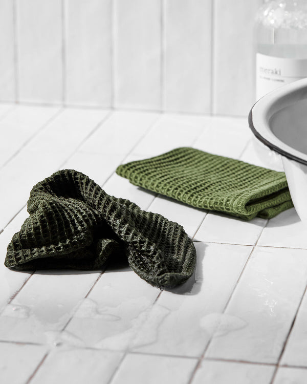 Meraki Green Dish Cloth - Grøn