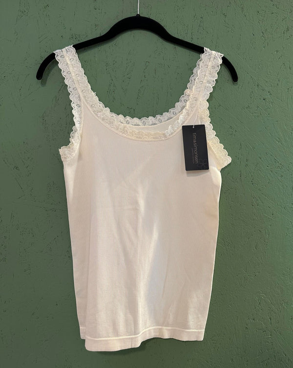 Tim&Simonsen Frida top - Ivory | Tim og Simonsen | Køb online hos Moster D – Hurtig levering