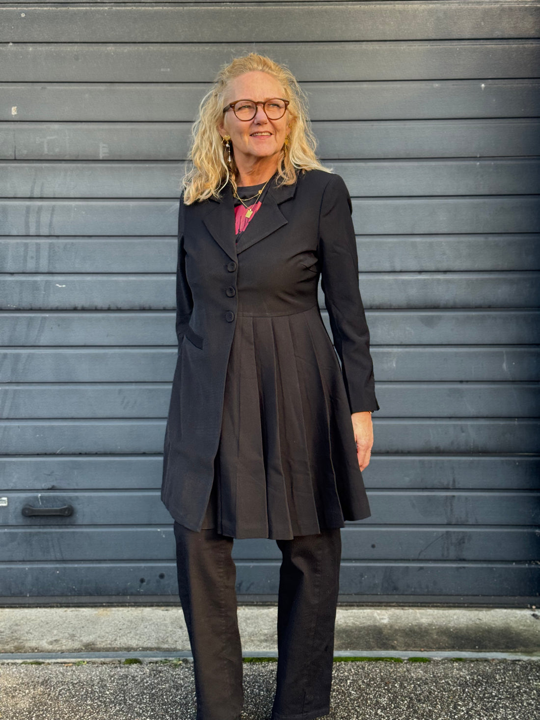 Culture Belle Clare LS Dress - Black