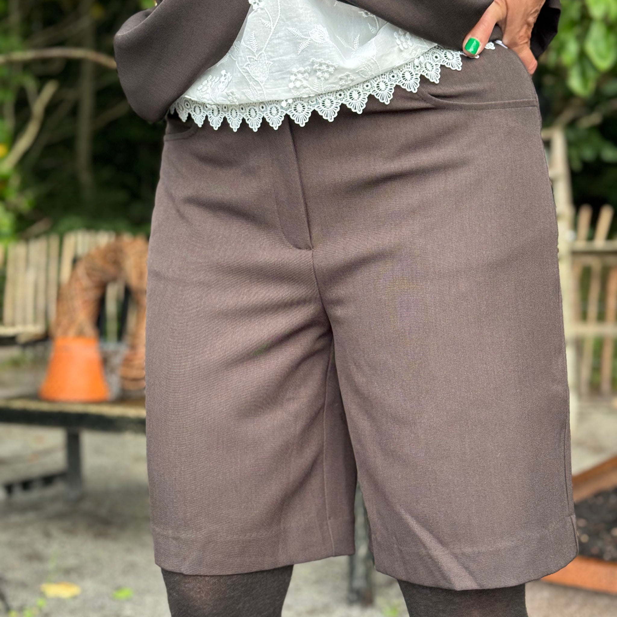 Nü Denmark Amalie Shorts - Brown