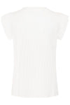 Cream Wilja Blouse - Snow White