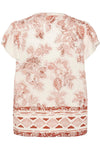 Cream Jessie Blouse - Brandy Flower