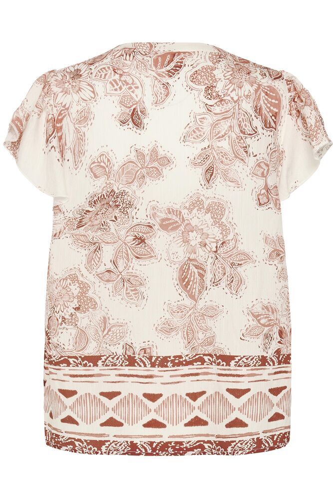 Cream Jessie Blouse - Brandy Flower