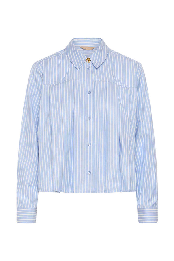 Culture Manga Shirt - Blue/White Stripe