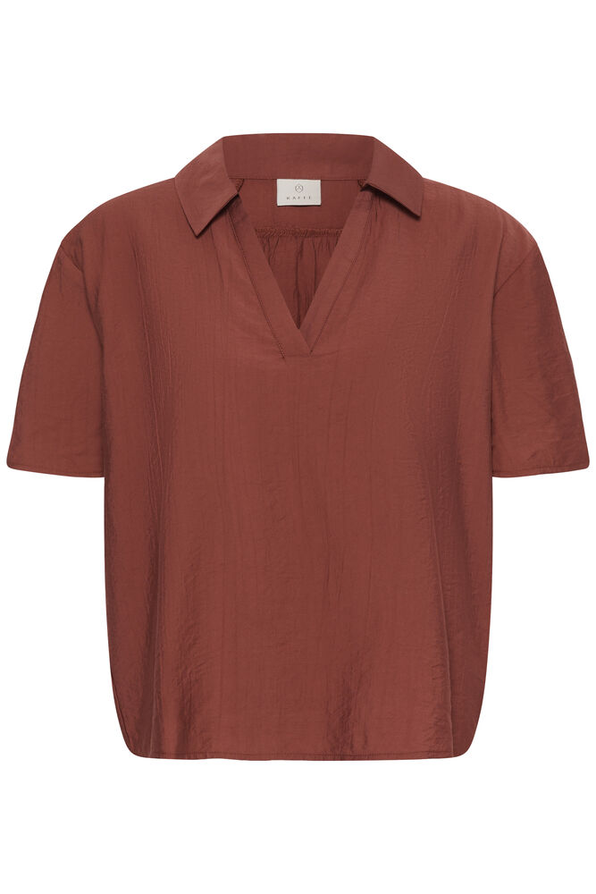 Kaffe Emily Blouse - Henna
