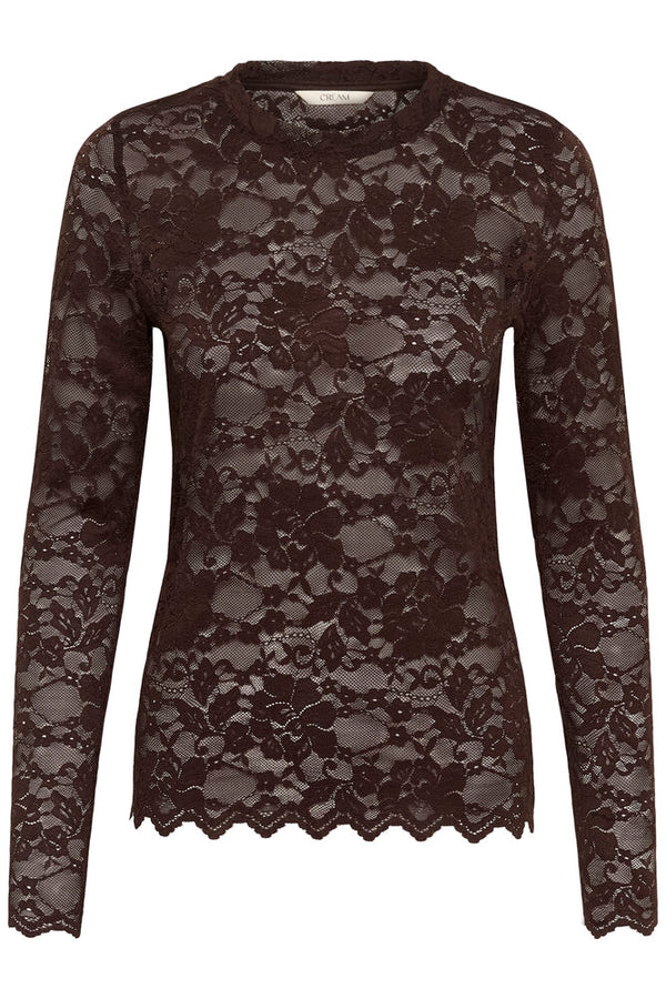 Cream Pita Lace Blouse - Java