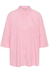 Culture Mimi Shirt - Pink/Red Stripe