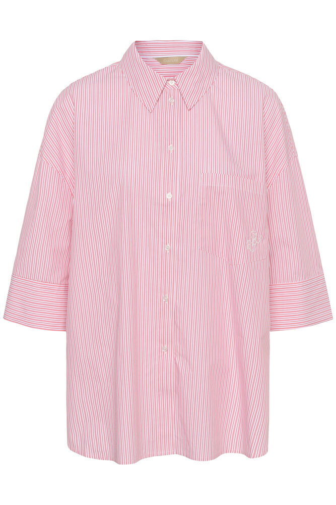 Culture Mimi Shirt - Pink/Red Stripe