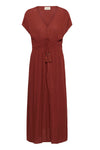 Cream Allie Dress - Brandy Snifter