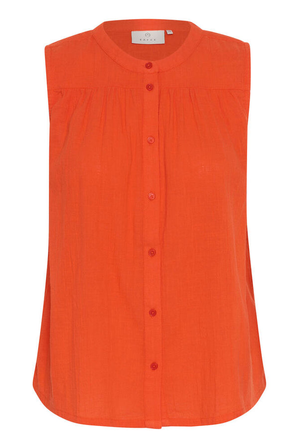 Kaffe Pauline Top - Grenadine