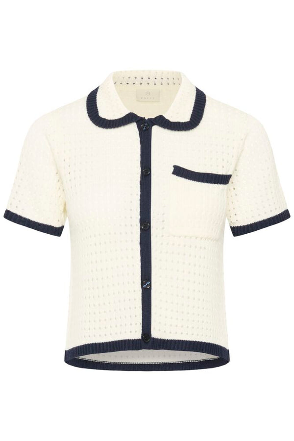 Kaffe Brianne Knit Cardigan - Chalk