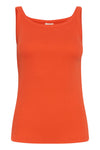 Kaffe Carna Tank Top - Grenadine