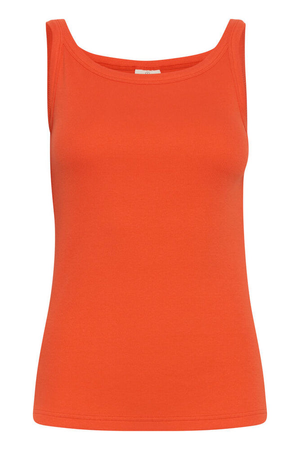 Kaffe Carna Tank Top - Grenadine