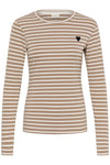 Kaffe Liddy T-shirt - Desert Taupe