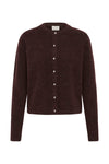 Kaffe Niel Knit Cardigan - Fudge Melange