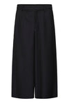 Kaffe Gabby Culotte Pants - Dark Grey Melange