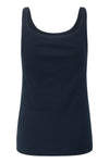 Kaffe Carna Tank Top - Midnight Marine