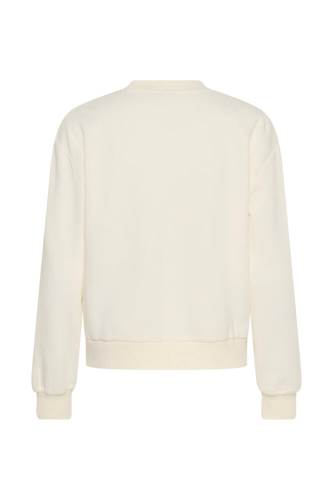 Kaffe Deliva Sweatshirt - Whisper White