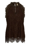 Culture Arto Okram Halter Top - Coffee Bean