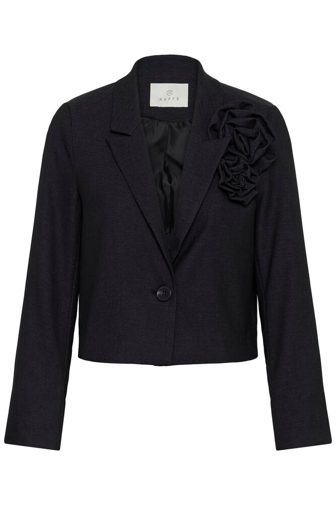 Kaffe Gabby Blazer - Dark Grey Melange