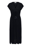 Cream Allie Dress - Pitch Black