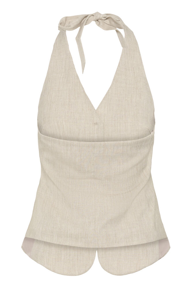 Kaffe Omila Waistcoat - Feather Grey Melange